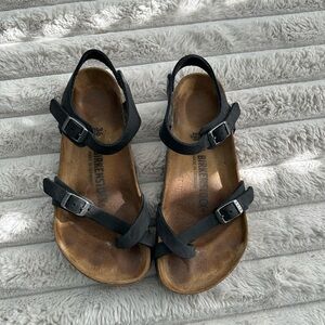 Birkenstock Black Double Strap Sandals